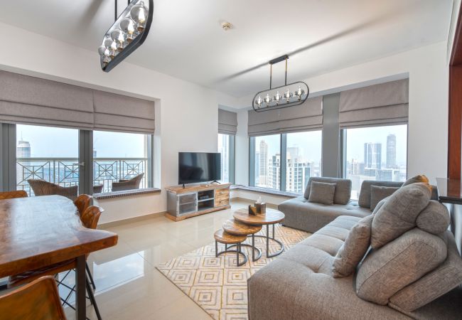 Apartment in Dubai -  Spectacular Burj Khalifa View | 2BR | 29 Boulevard