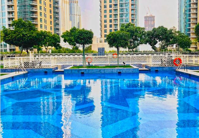 Apartment in Dubai -  Spectacular Burj Khalifa View | 2BR | 29 Boulevard