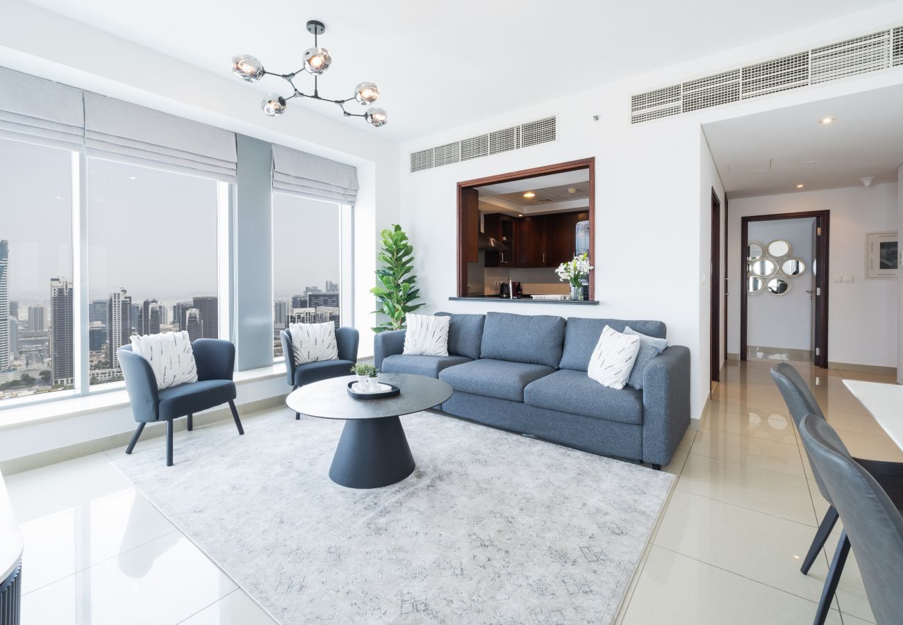 Apartment in Dubai -  Spectacular 2BR with Burj Khalifa & Fountain View