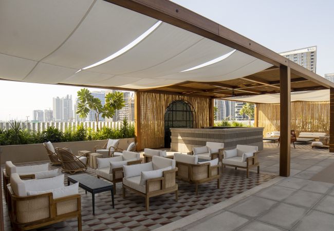 Studio in Dubai - Executive Burj view Studio at Upside Living |Business Travel Ready