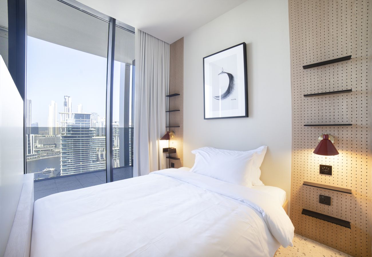 Studio in Dubai - Executive Burj view Studio at Upside Living |Business Travel Ready