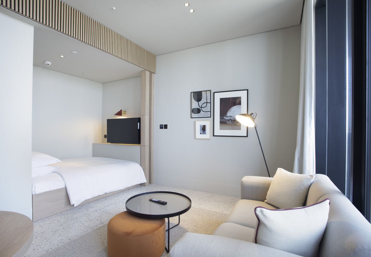 Studio in Dubai - Modern Executive Studio| Burj View |Upside Living 
