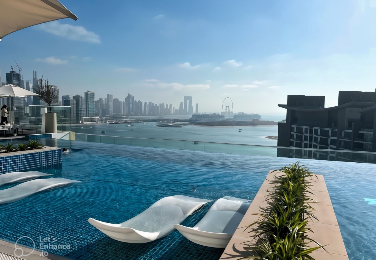 Studio in Dubai - LUXE Studio at Seven Palm with Infinity Pool