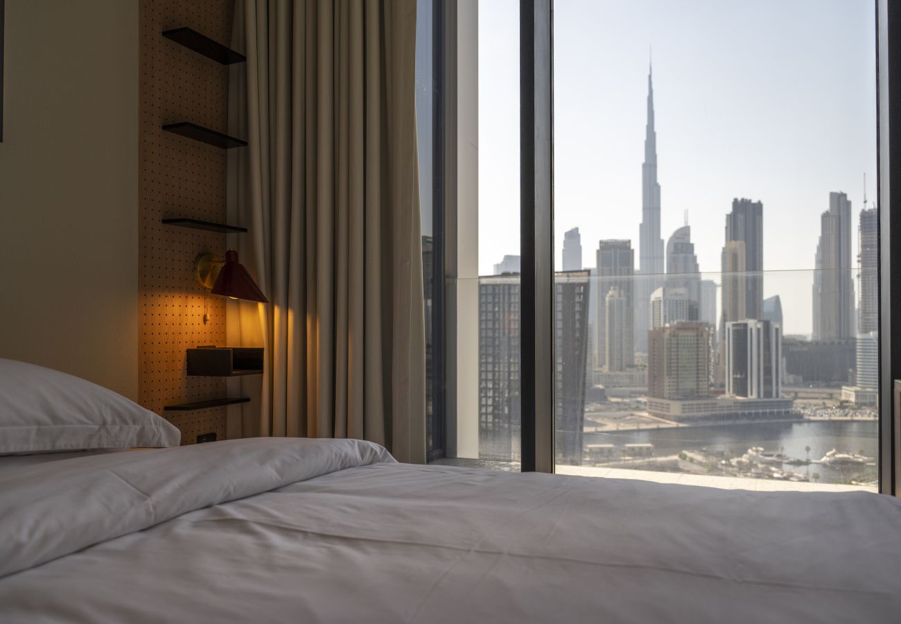 Studio in Dubai - Executive Studio with Burj View at Upside Living