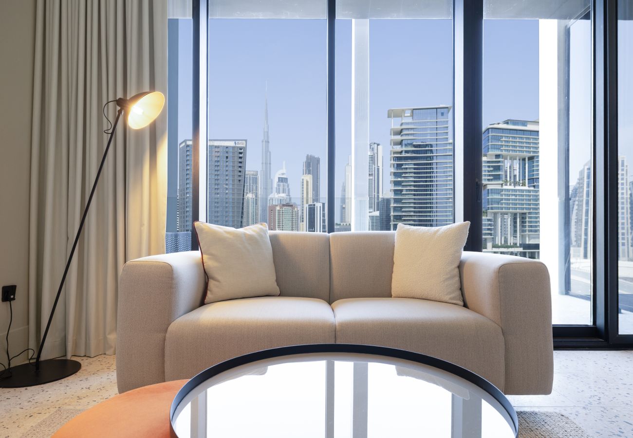 Studio in Dubai - Modern Studio | Burj Khalifa View | Upside Living