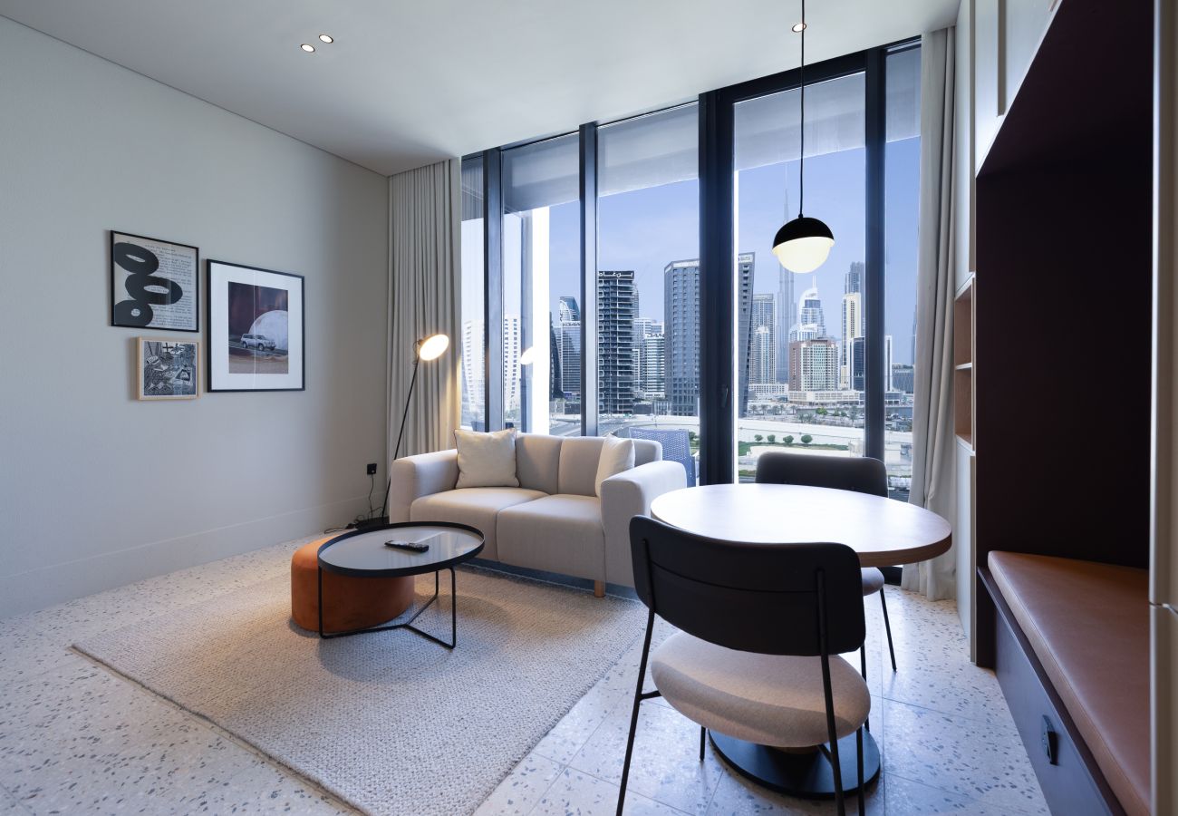Studio in Dubai - Modern Studio | Burj Khalifa View | Upside Living