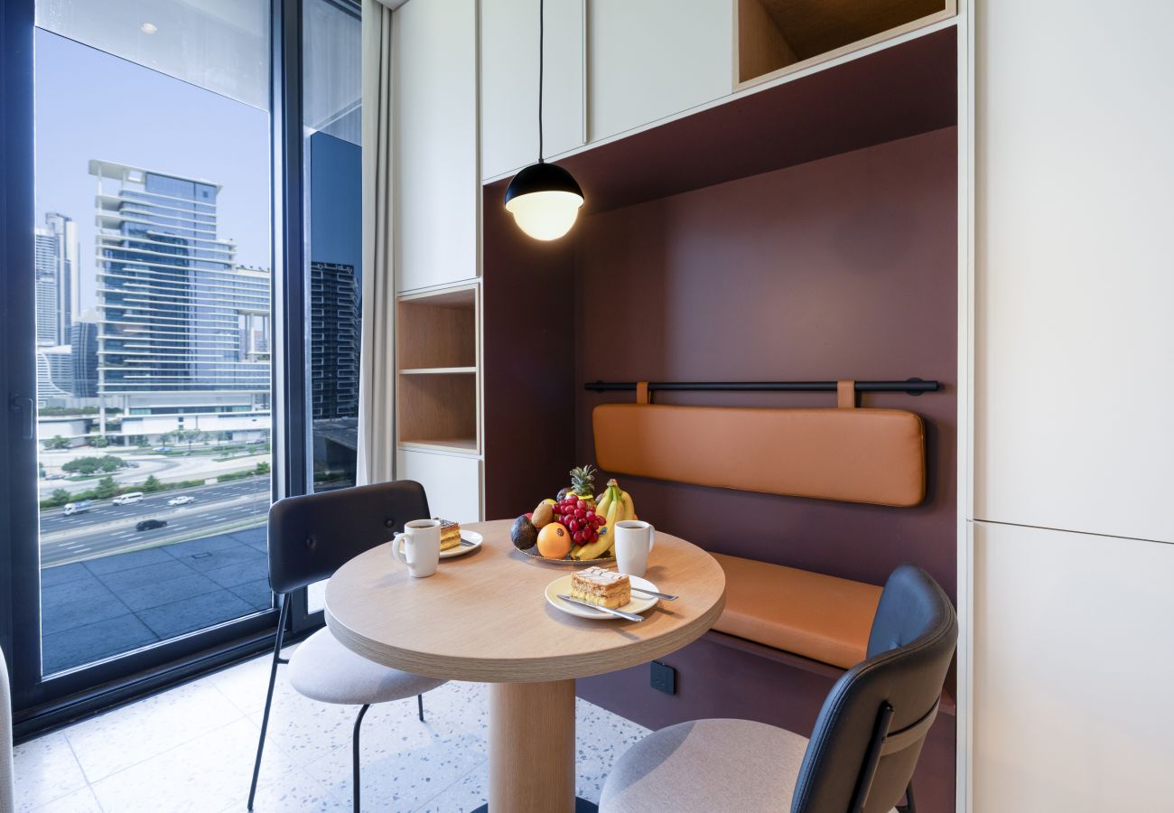 Studio in Dubai - Modern Studio | Burj Khalifa View | Upside Living