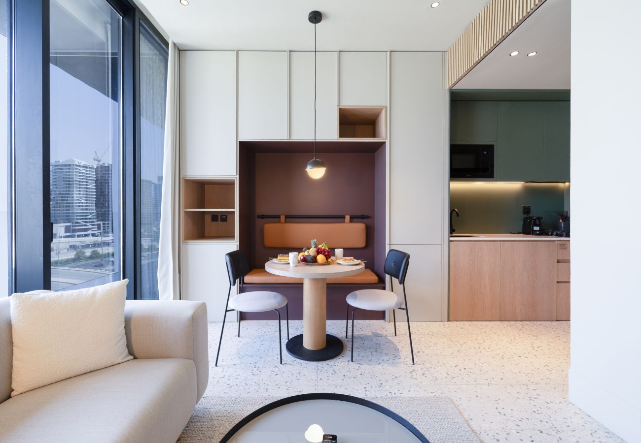 Studio in Dubai - Modern Studio | Burj Khalifa View | Upside Living