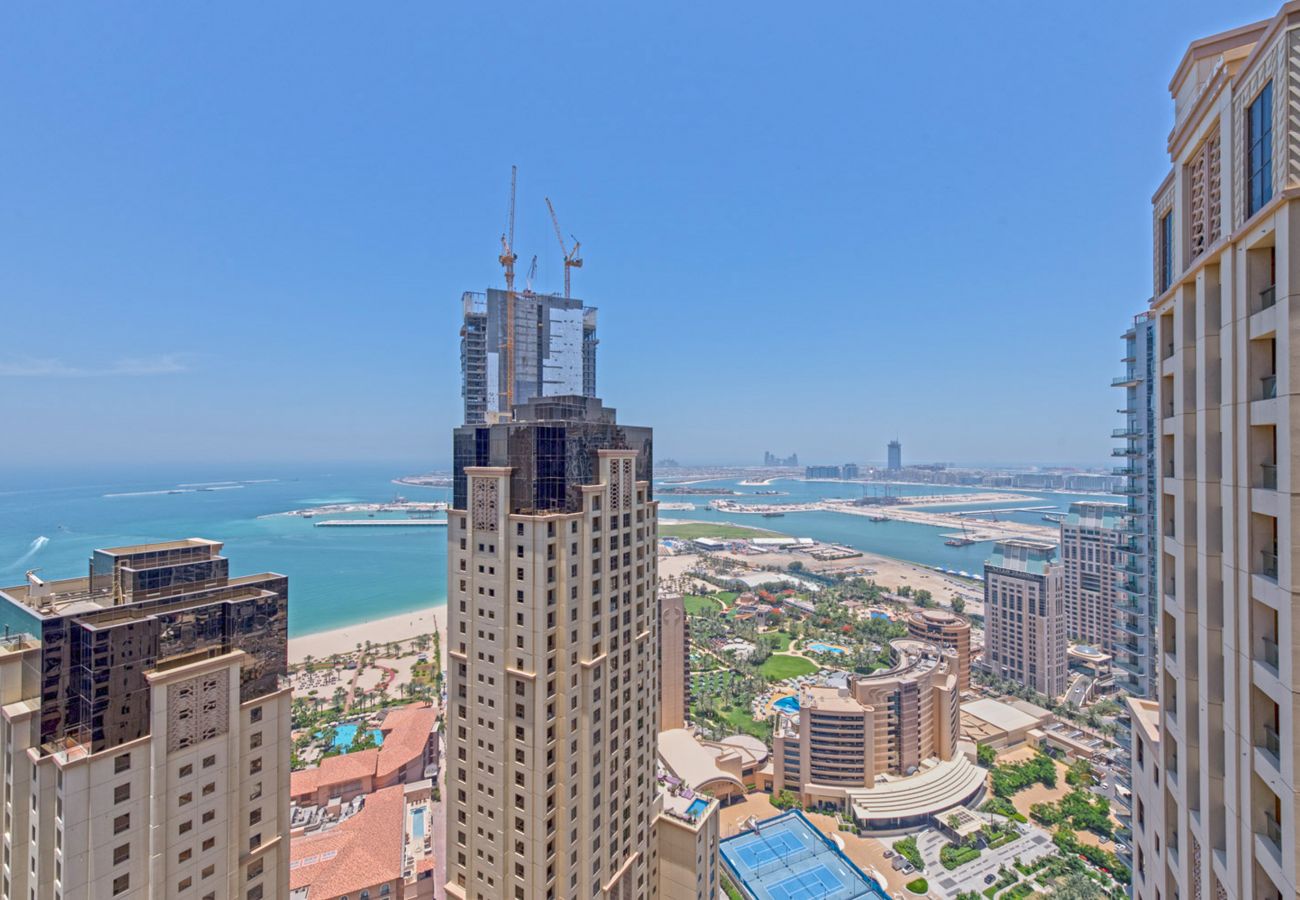 Апартаменты на Dubai - Stunning Marina & Seaview Apartment | 4 BR | JBR