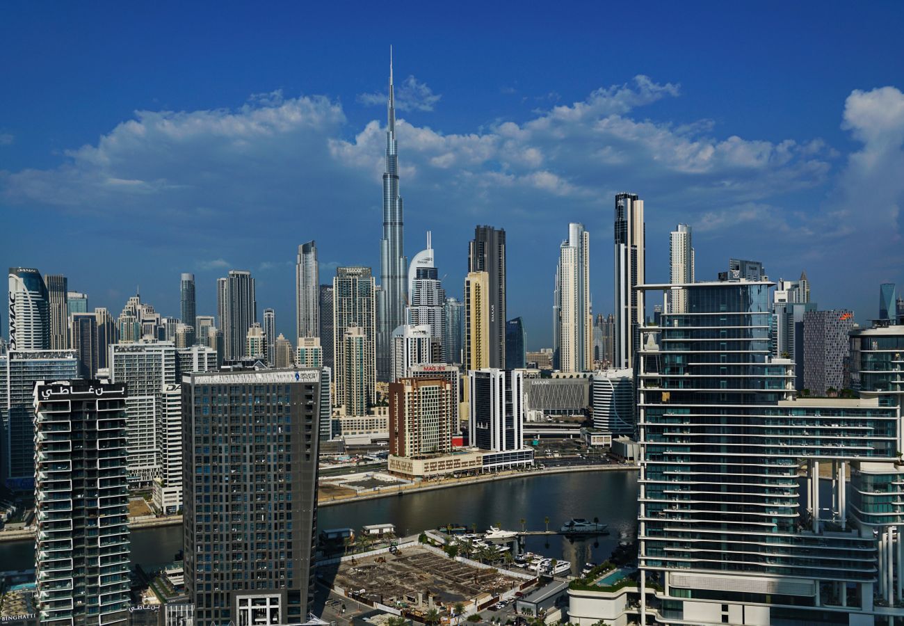 Квартира-студия на Dubai - Executive Burj view Studio at Upside Living |Business Travel Ready