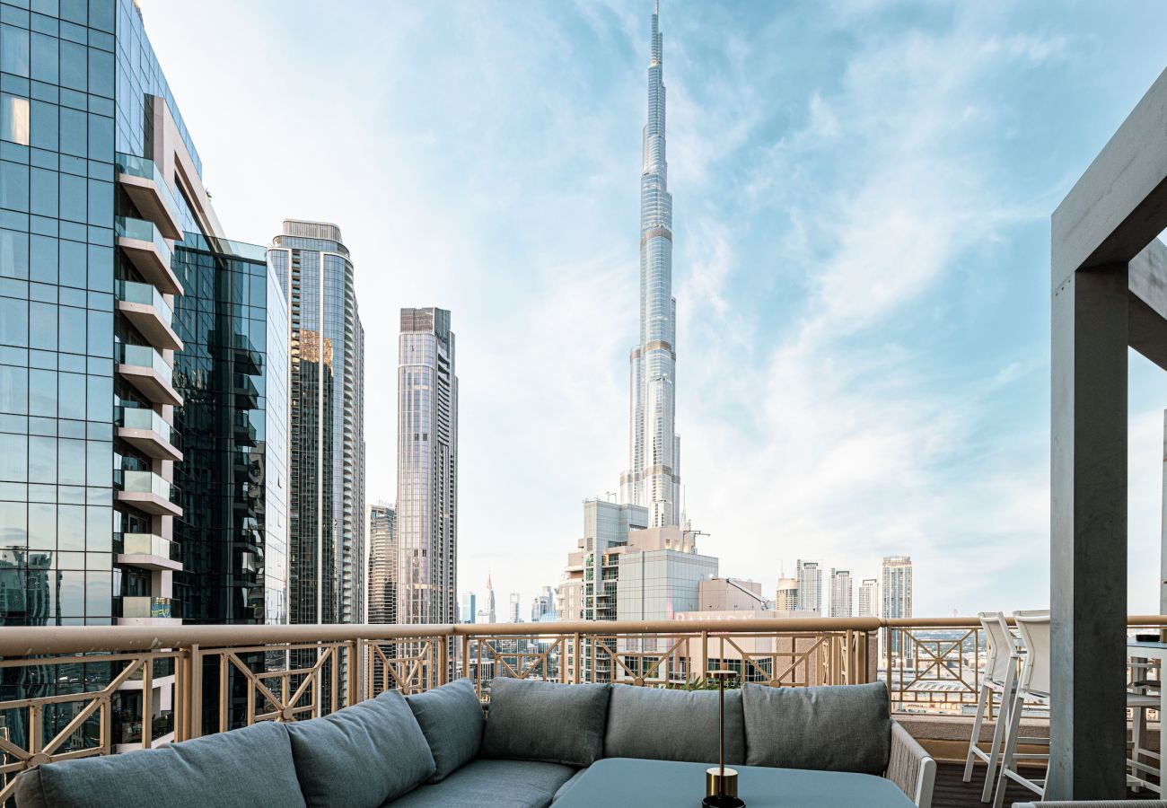 Апартаменты на Dubai - Fountain View Signature Residence with Terrace | 135 SQM