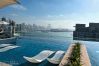 Квартира-студия на Dubai - LUXE Studio at Seven Palm with Infinity Pool
