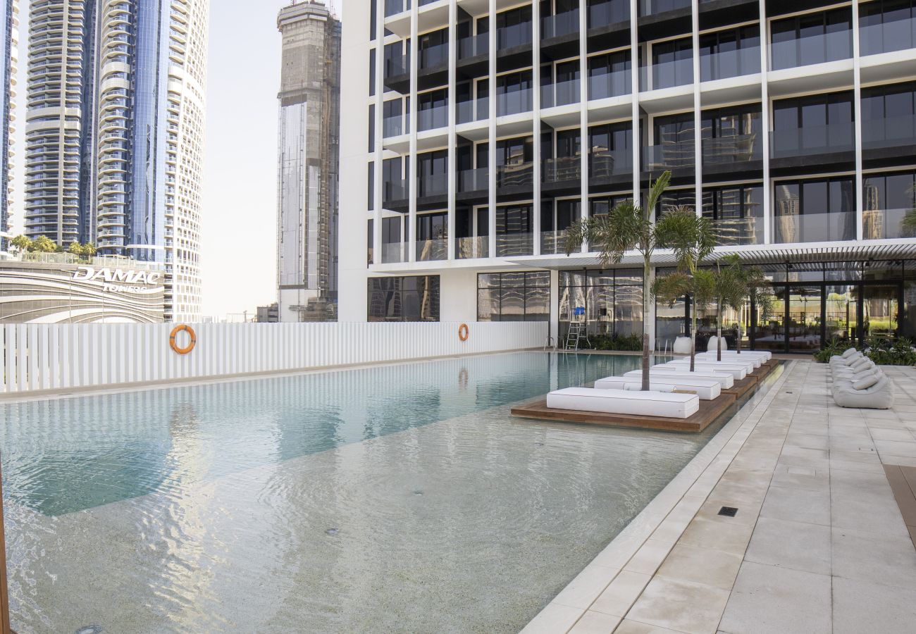 Квартира-студия на Dubai - Business-Ready Executive Studio with Burj View, Upside Living