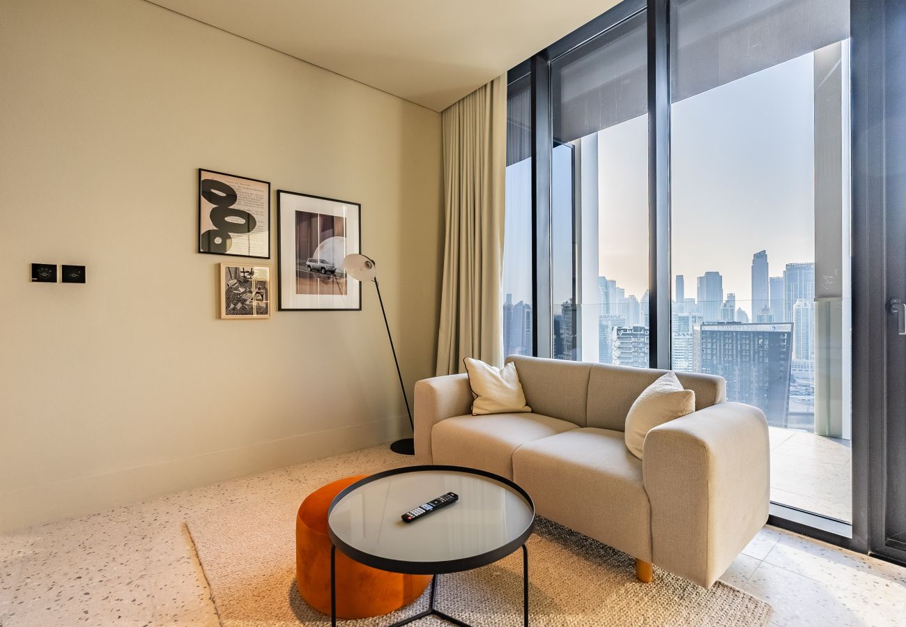 Апартаменты на Dubai - Executive Studio at Upside Living with Burj Views