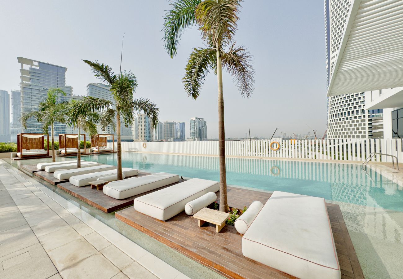 Квартира-студия на Dubai - Burj View Studio at Upside Living - Business Travel Ready
